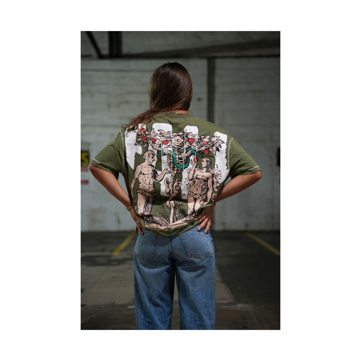 "The Fall" Tee - OLIVE (pre-order)