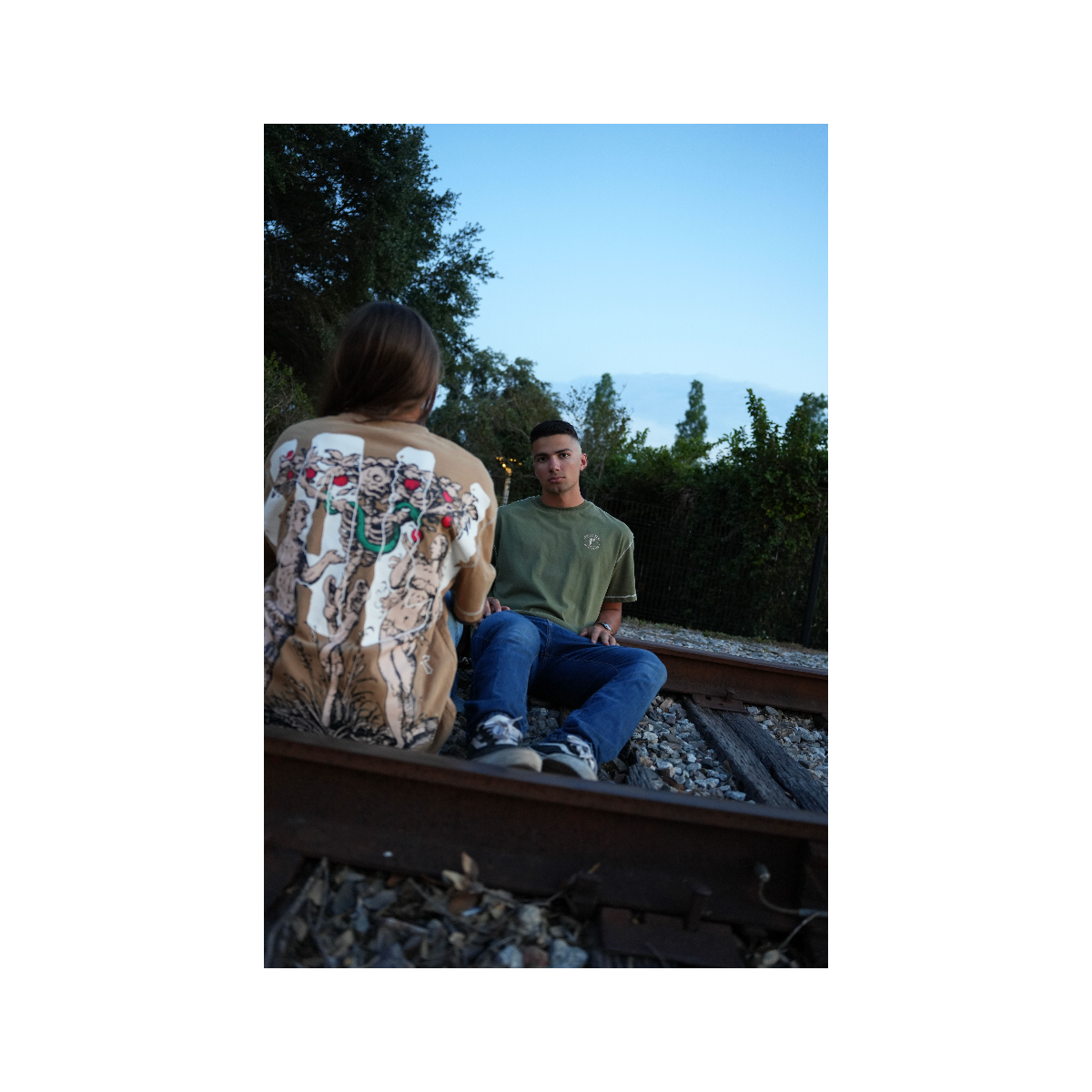 "The Fall" Tee - OLIVE (pre-order)
